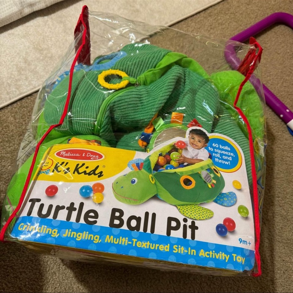 Melissa & Doug Turtle Ball Pit